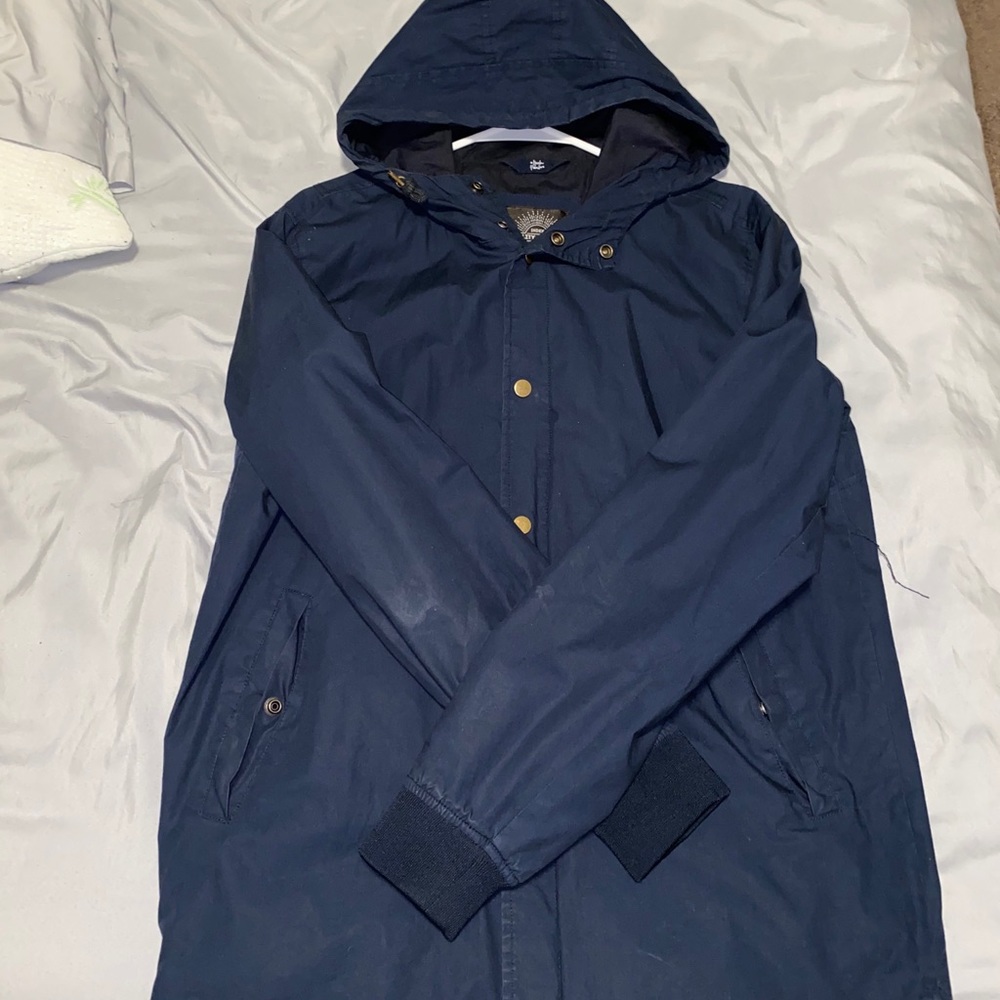 Blue Rain Jacket